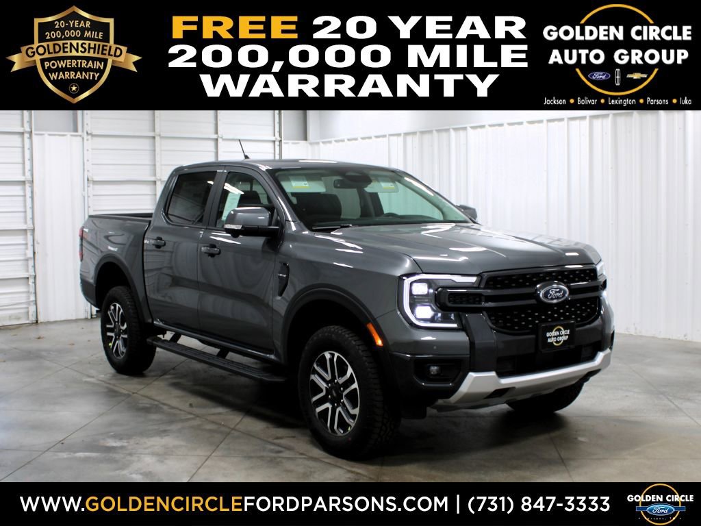 New 2025 Ford Ranger Lariat w/ FX4 Off-Road Package
