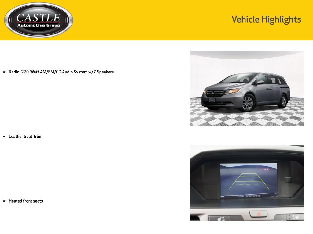 Used 2016 Honda Odyssey EX-L image 3