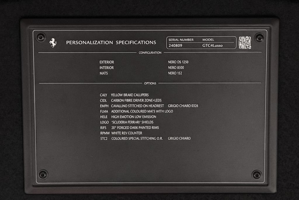 Certified 2019 Ferrari GTC4Lusso AWD/4WD image 22