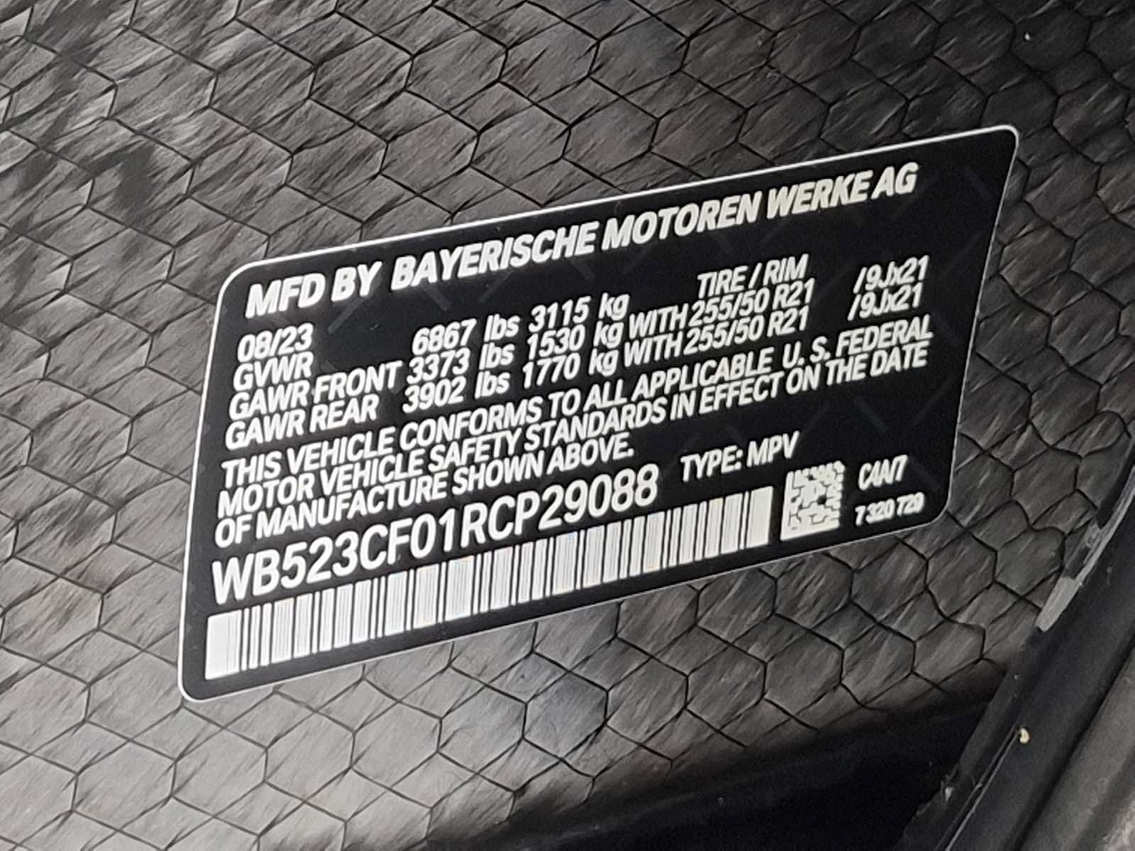 Used 2024 BMW iX xDrive50 w/ Sport Package AWD/4WD image 38