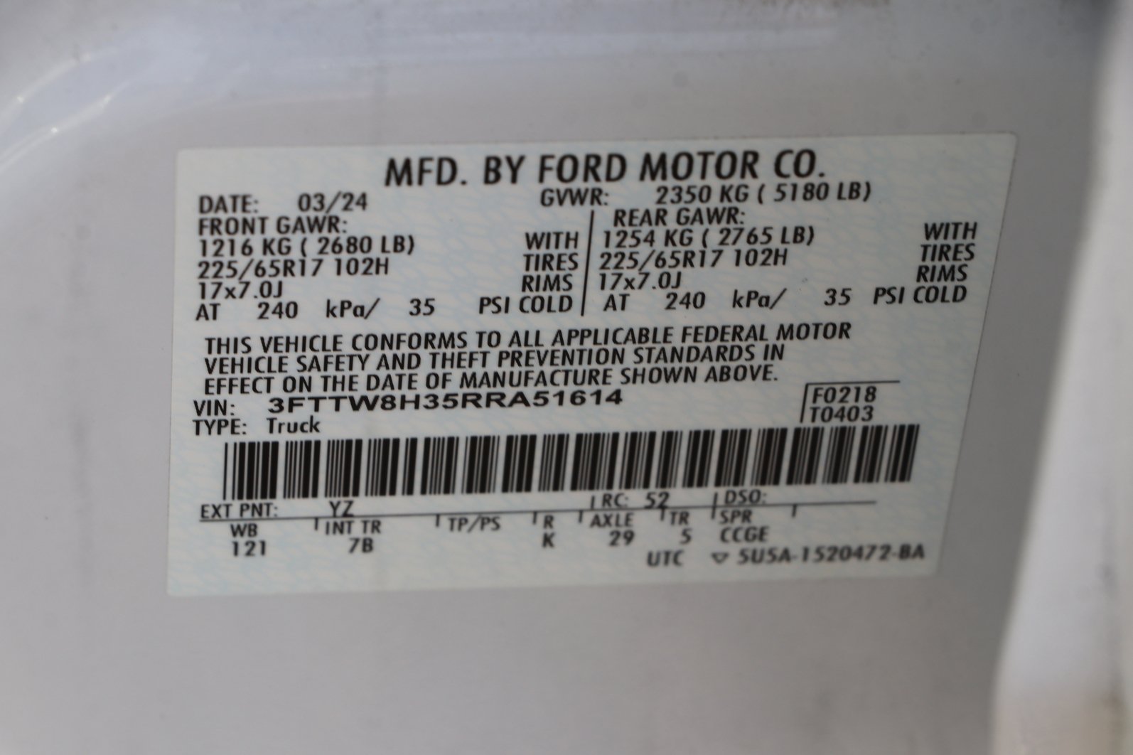 Used 2024 Ford Maverick XLT FWD image 36
