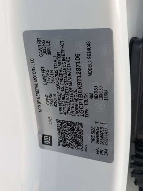 New 2026 Chevrolet Colorado W/T w/ WT Custom Package AWD/4WD image 38