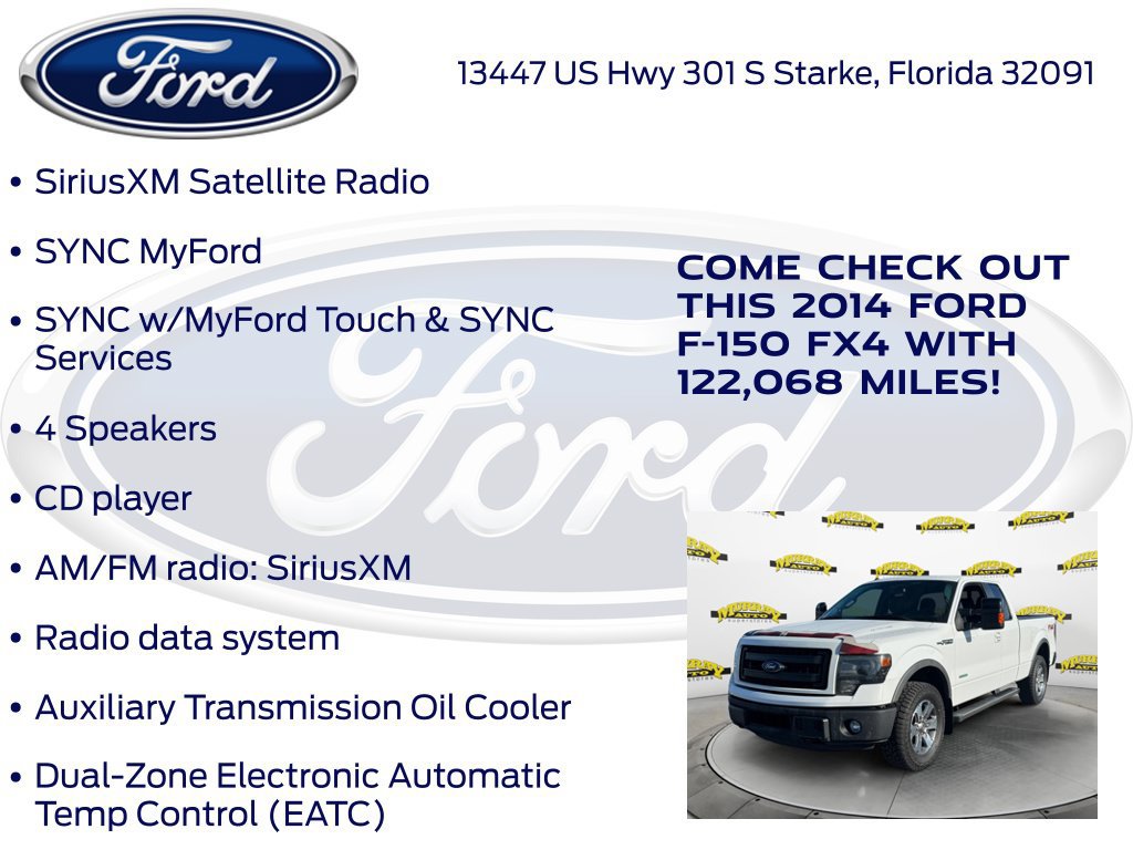 Used 2014 Ford F150 FX4 w/ Equipment Group 402A Luxury AWD/4WD image 30