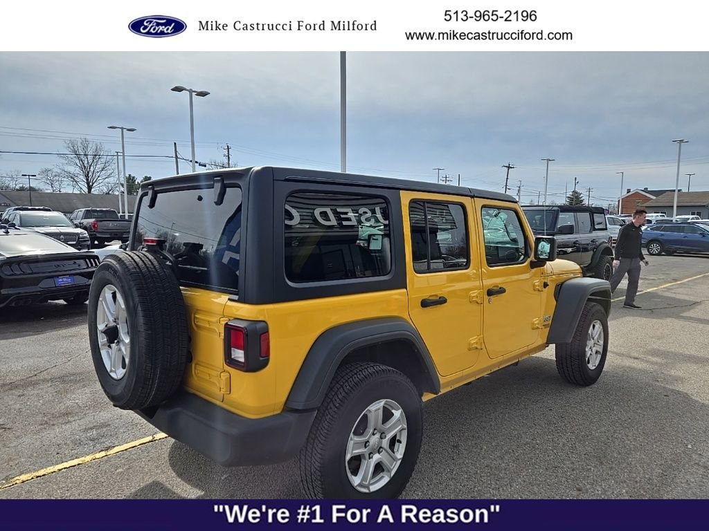 Used 2018 Jeep Wrangler Unlimited Sport S image 4