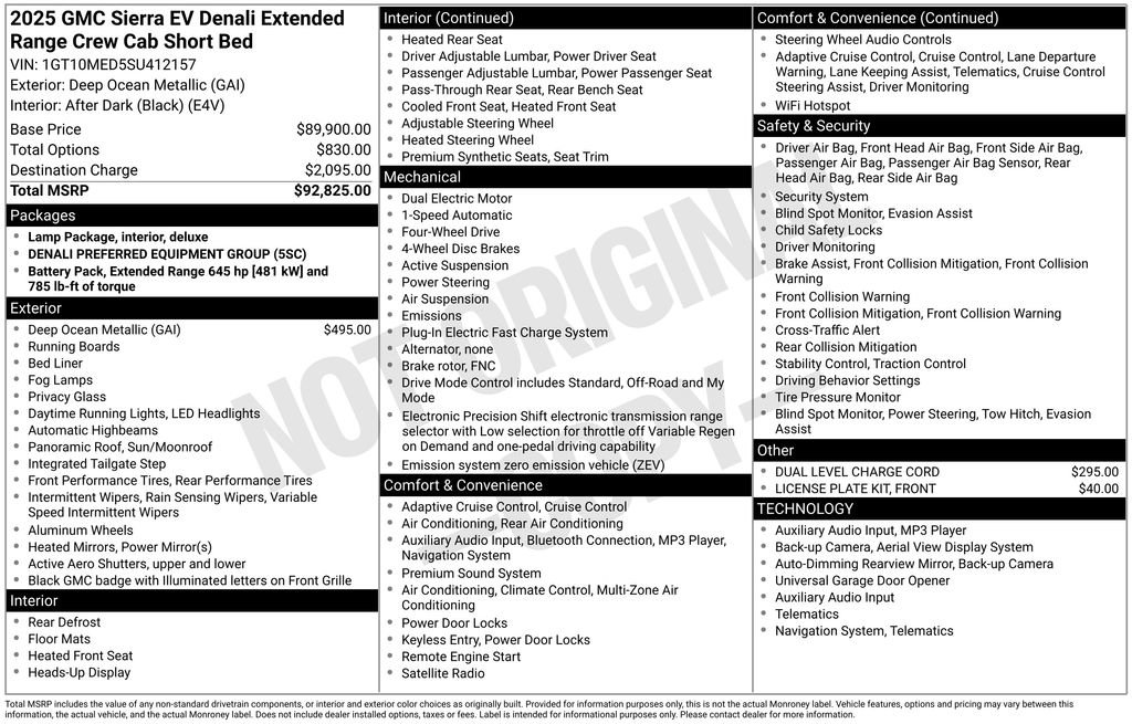 New 2025 GMC Sierra EV Denali image 5