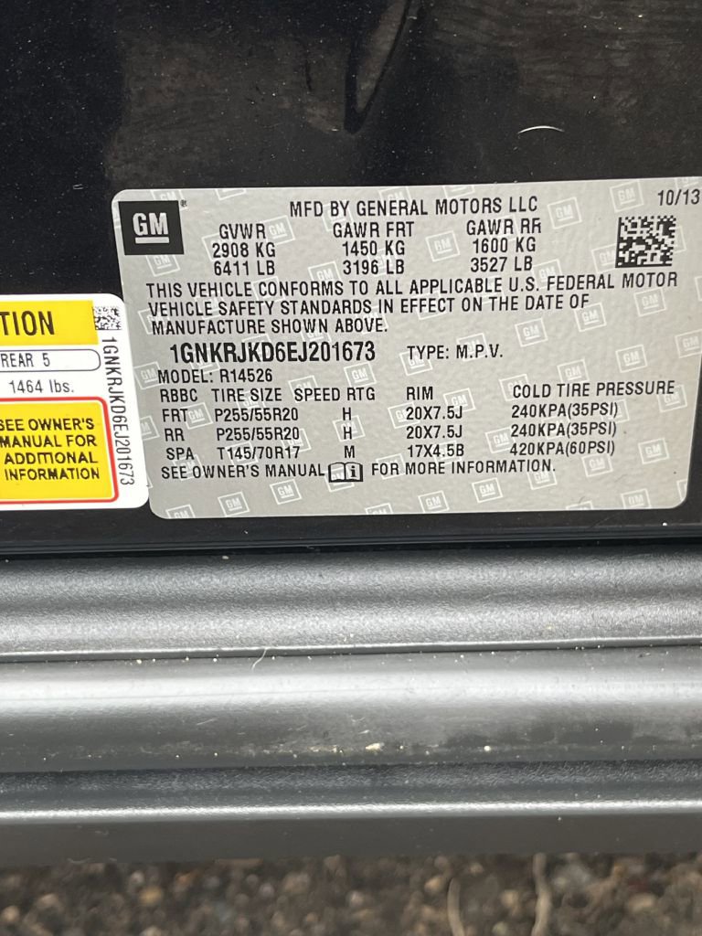 Used 2014 Chevrolet Traverse LTZ w/ LPO, 'HIT The Road' Package image 10