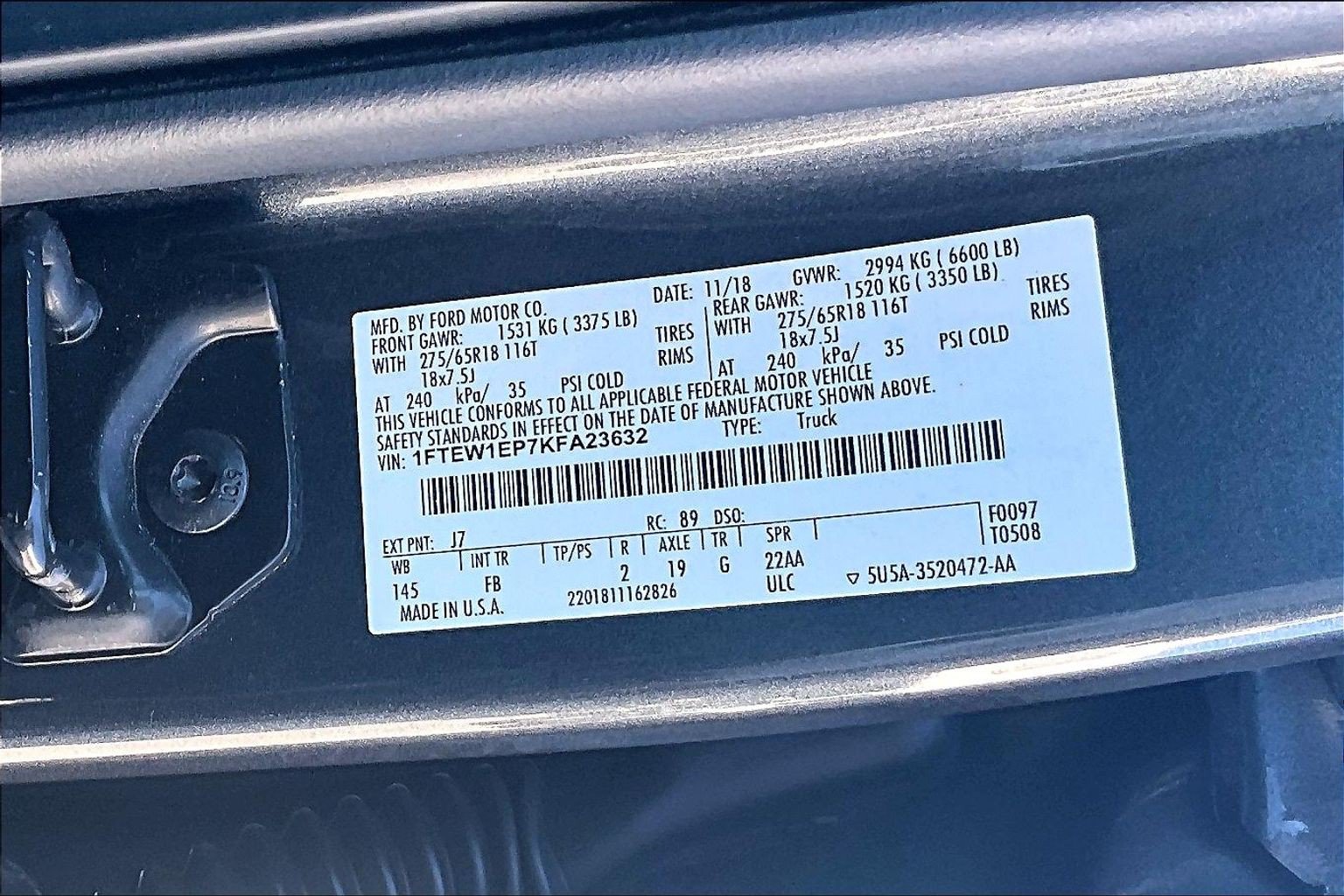 Used 2019 Ford F150 XLT w/ Equipment Group 302A Luxury AWD/4WD image 33