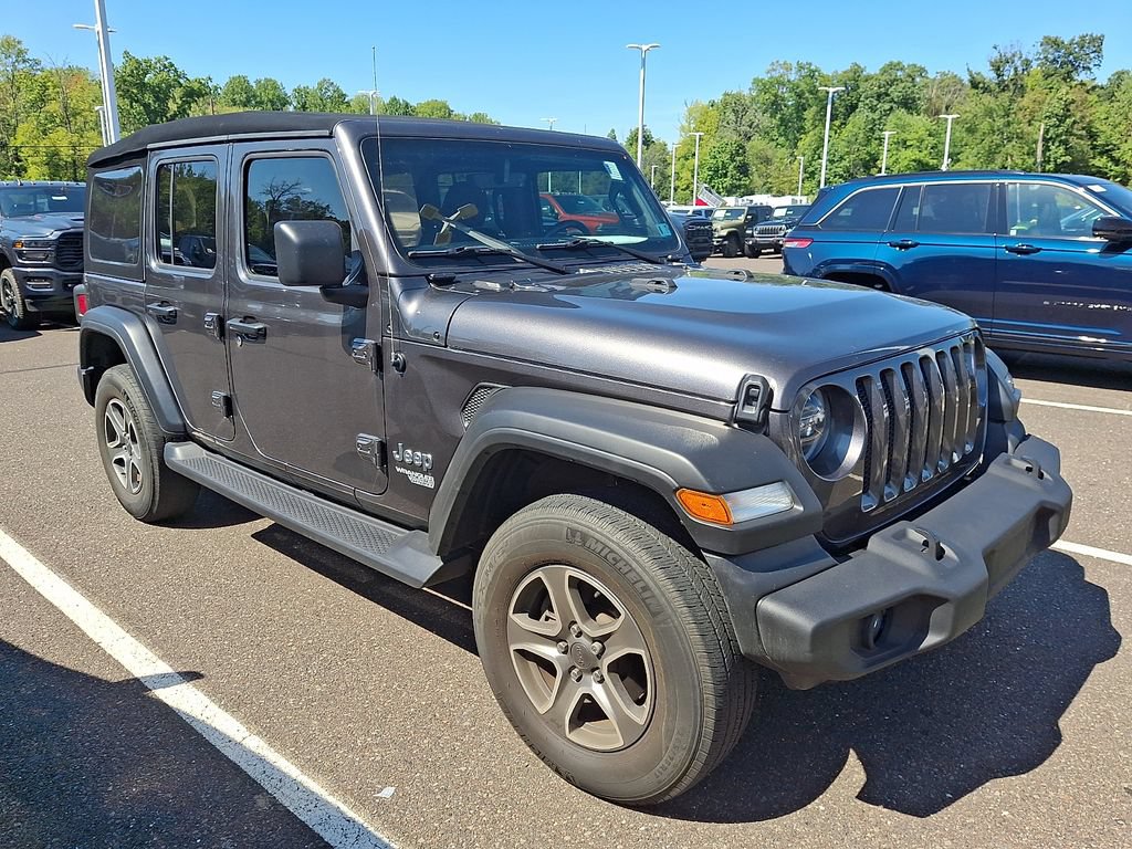 Used 2021 Jeep Wrangler Unlimited Sport AWD/4WD image 4