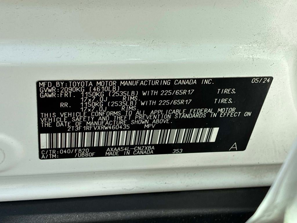 Used 2024 Toyota RAV4 LE AWD/4WD image 21