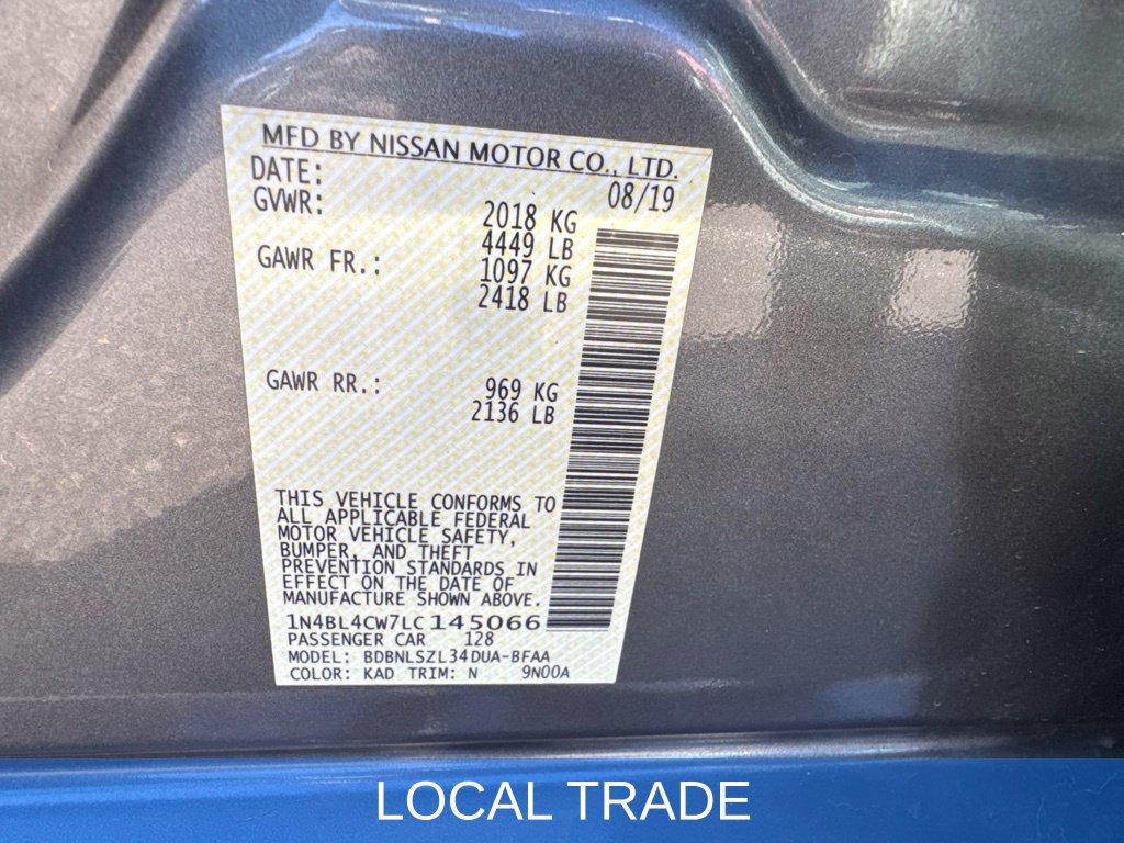 Used 2020 Nissan Altima 2.5 SR AWD/4WD image 10