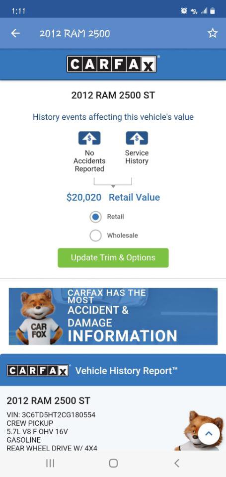 Used 2012 RAM 2500 ST w/ HD Snow Plow Prep Group image 20