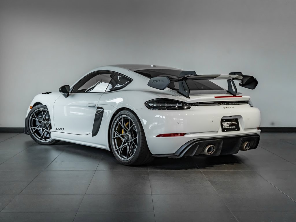 Certified 2024 Porsche 718 Cayman GT4 RS image 3