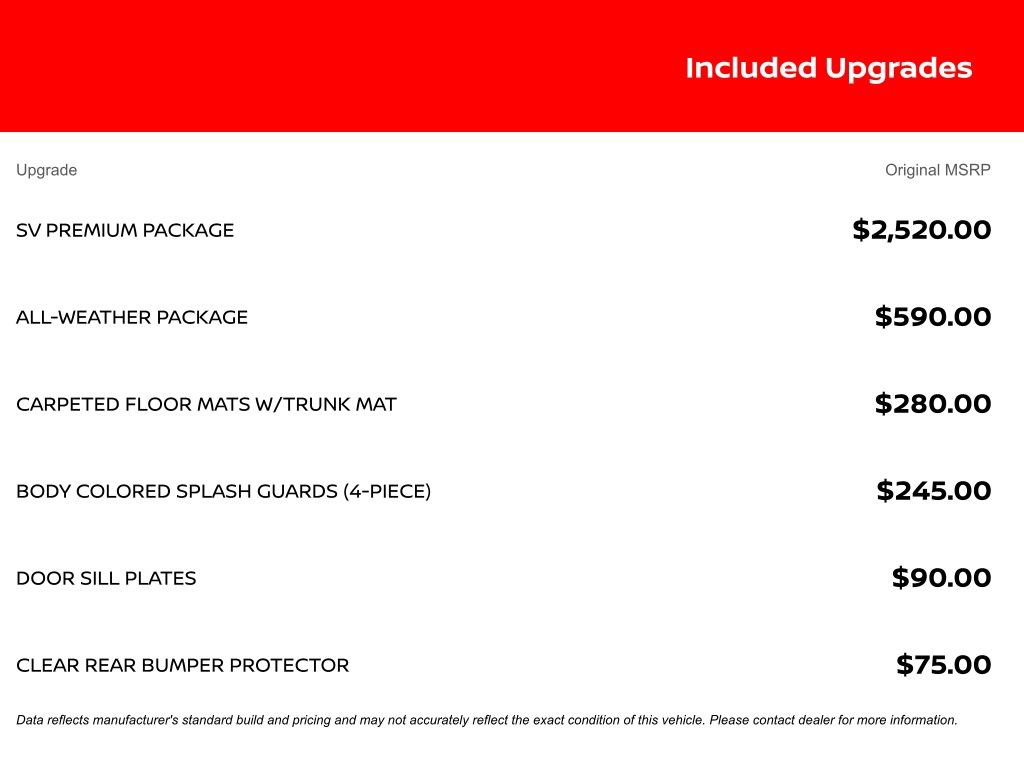 Used 2024 Nissan Sentra SV w/ SV Premium Package FWD image 10