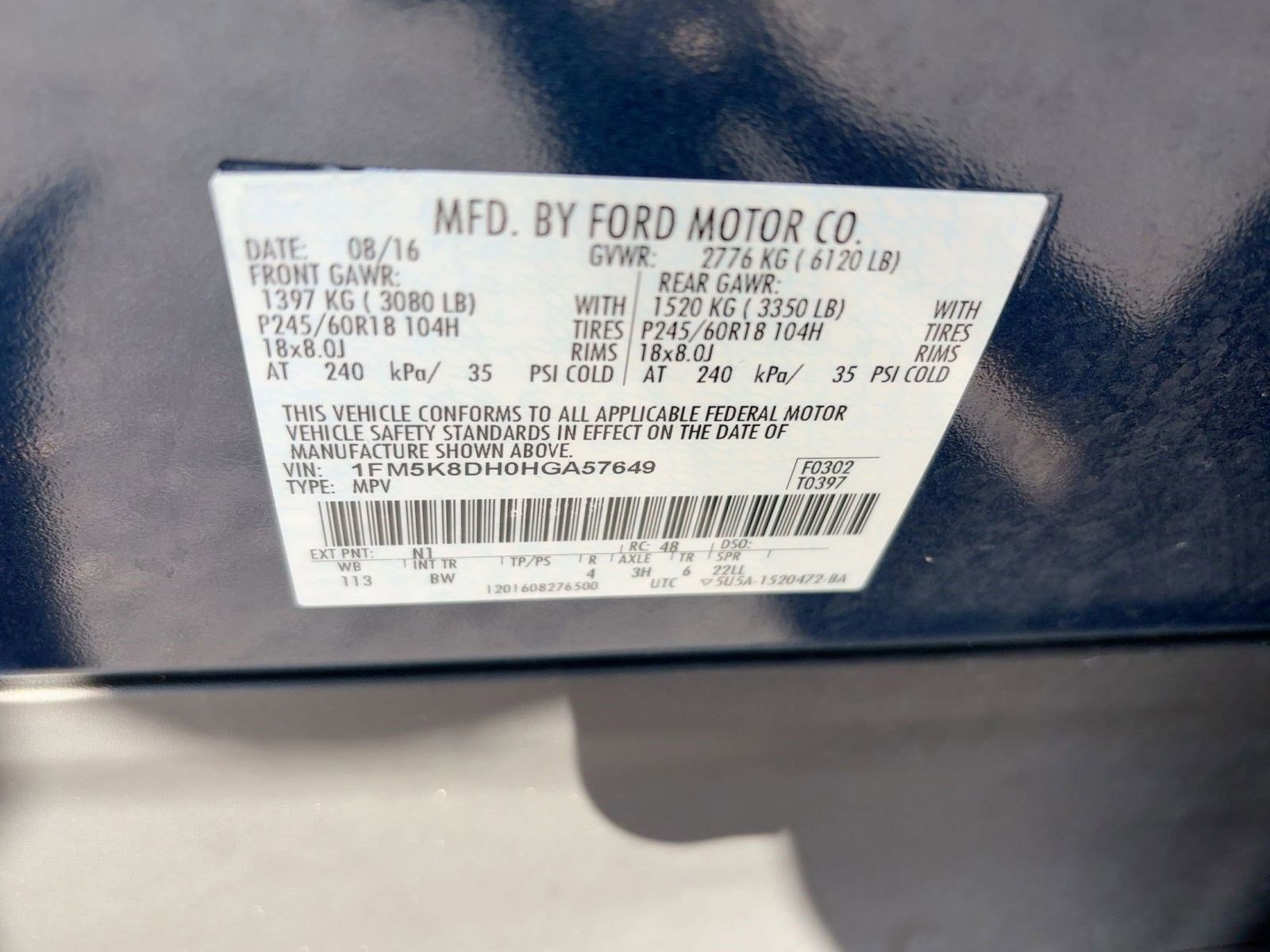 Used 2017 Ford Explorer XLT w/ Equipment Group 202A image 20