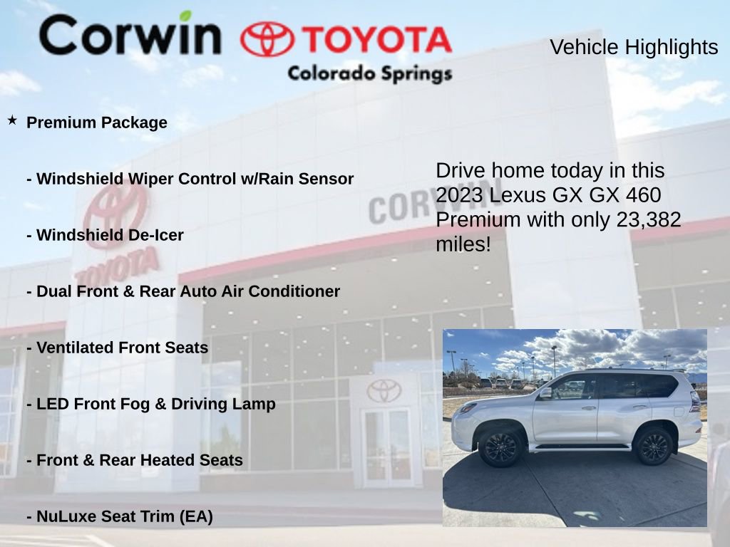 Used 2023 Lexus GX 460 Premium w/ Premium Package image 6