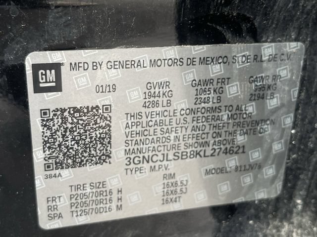 Used 2019 Chevrolet Trax LT w/ LT Convenience Package FWD image 32