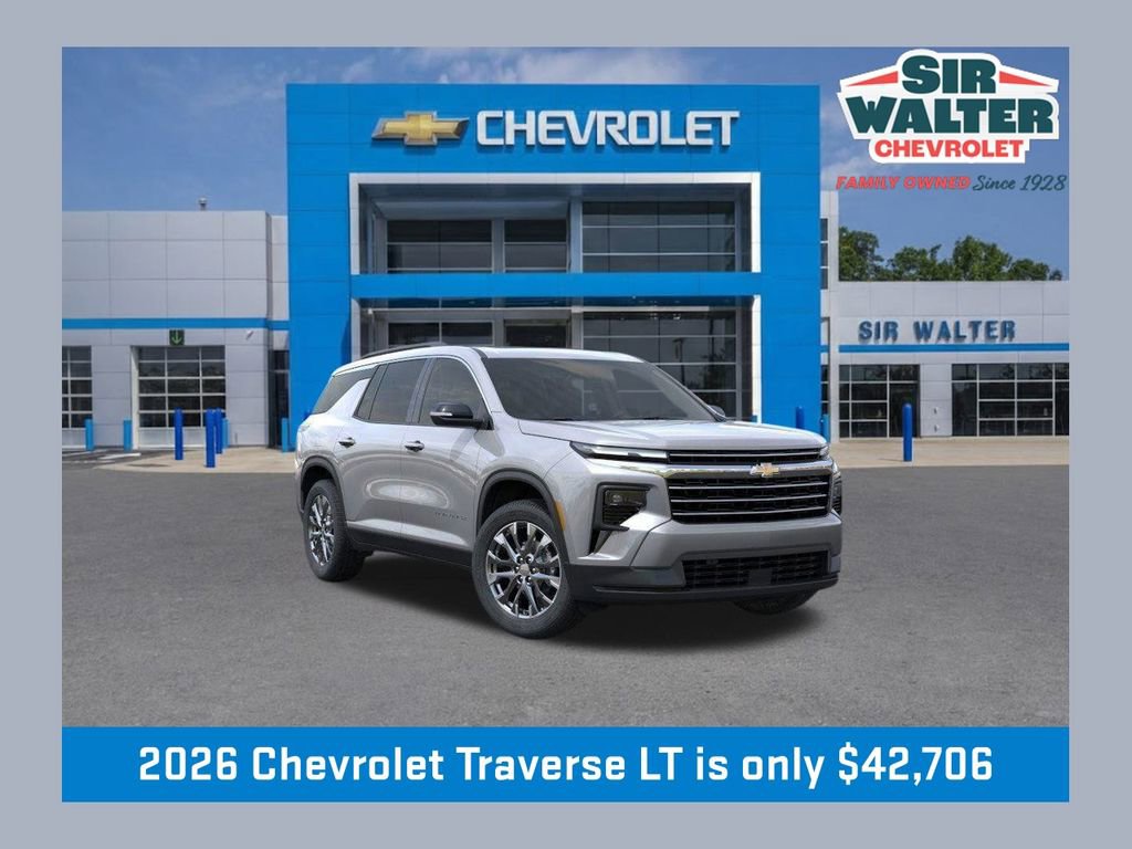 New 2026 Chevrolet Traverse LT w/ Sun and Wheel Package