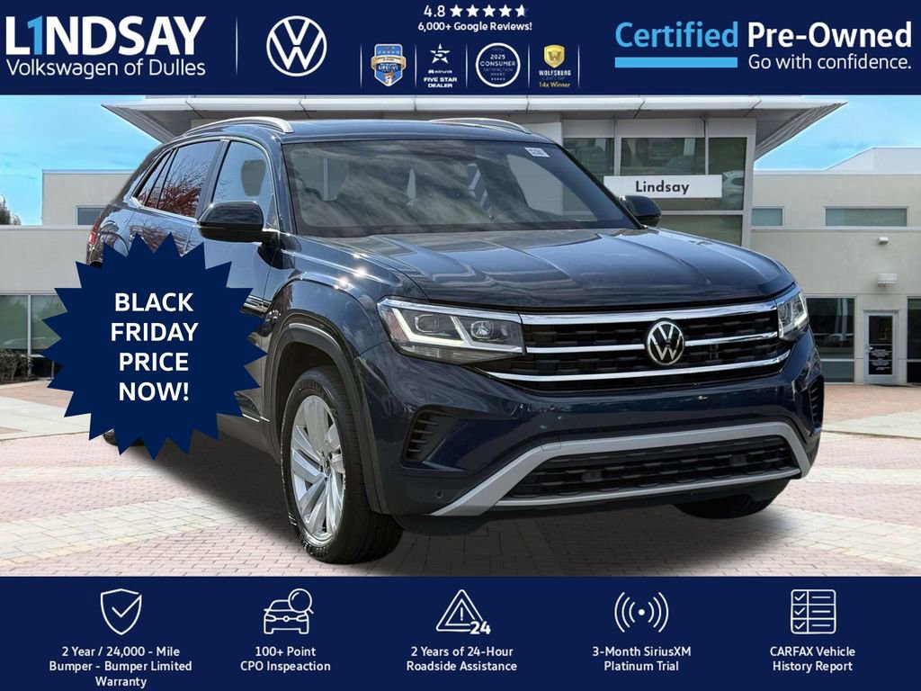 Used 2023 Volkswagen Atlas Cross Sport SE w/ Panoramic Sunroof Package
