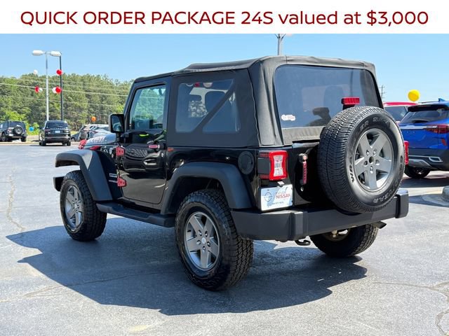 Used 2017 Jeep Wrangler Sport w/ Quick Order Package 24S AWD/4WD image 5