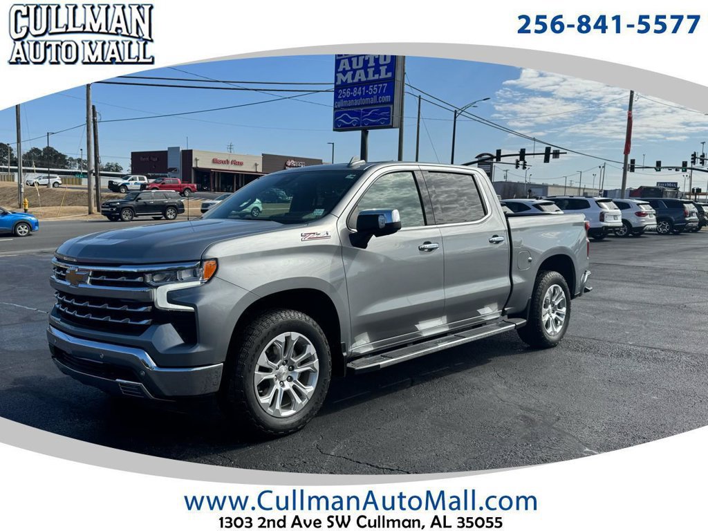 Used 2024 Chevrolet Silverado 1500 LTZ w/ LTZ Premium Package AWD/4WD image 1