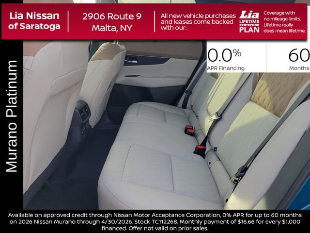 New 2026 Nissan Murano Platinum image 32