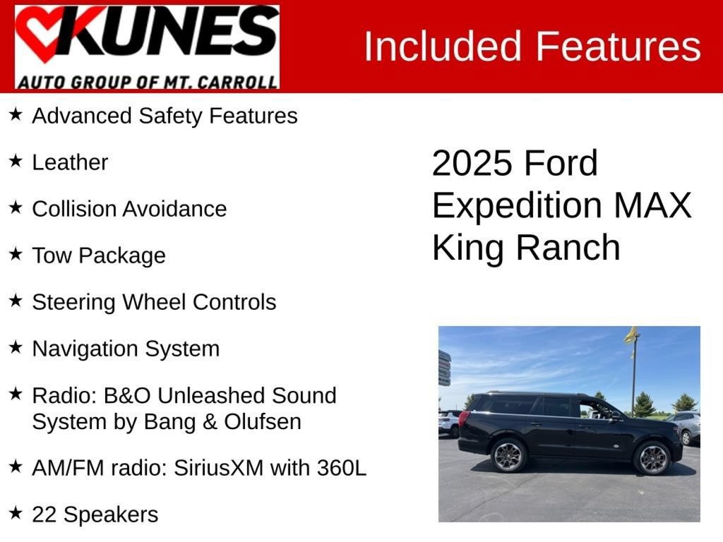 Used 2025 Ford Expedition Max King Ranch AWD/4WD image 4