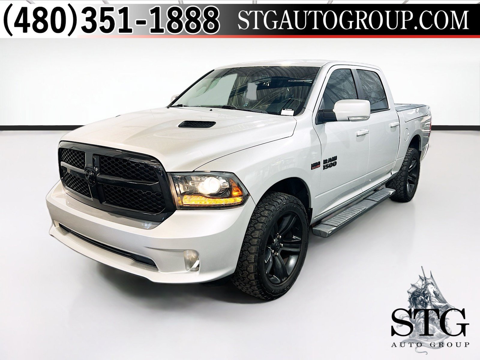 Used 2018 RAM 1500 Sport w/ Quick Order Package 26Q Night AWD/4WD image 1