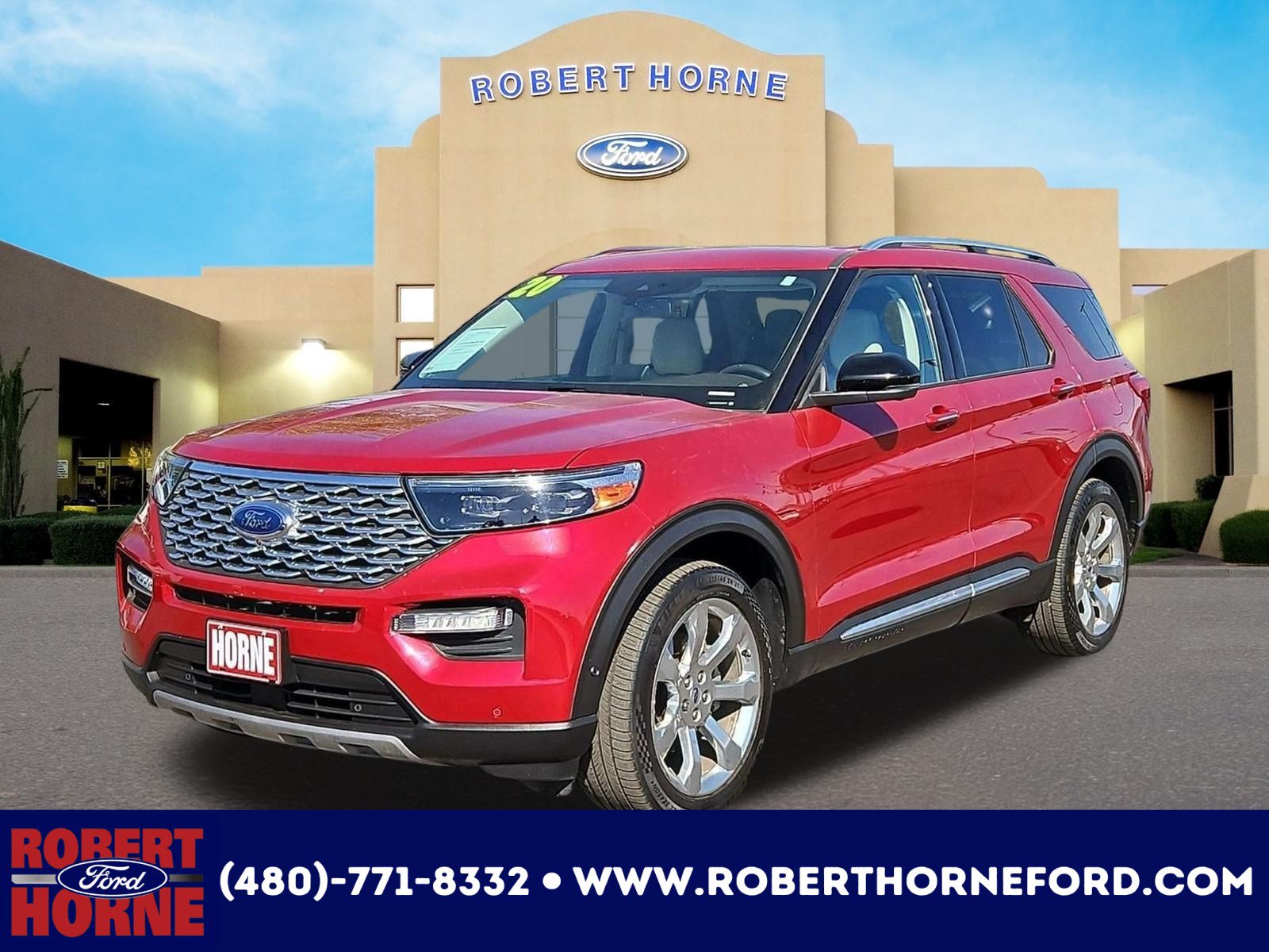 Used 2020 Ford Explorer Platinum w/ Premium Technology Package AWD/4WD image 1