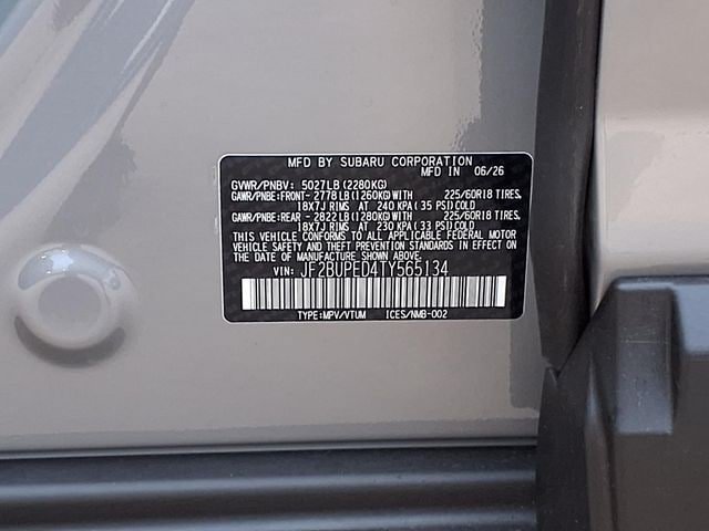 New 2026 Subaru Outback Touring AWD/4WD image 10