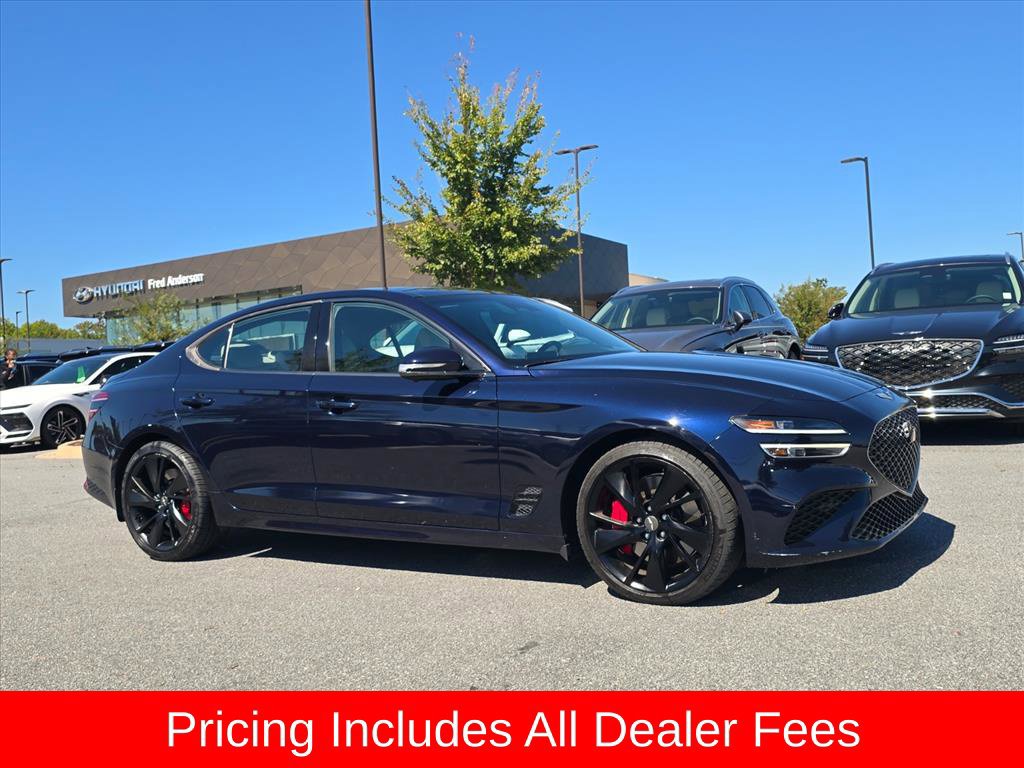 Used 2023 Genesis G70 3.3T w/ Sport Prestige Package RWD image 1