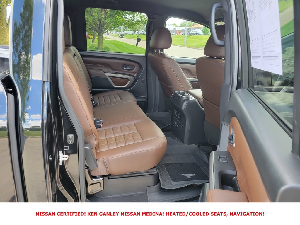 Certified 2023 Nissan Titan Platinum Reserve w/ Off Road Protection Package AWD/4WD image 45