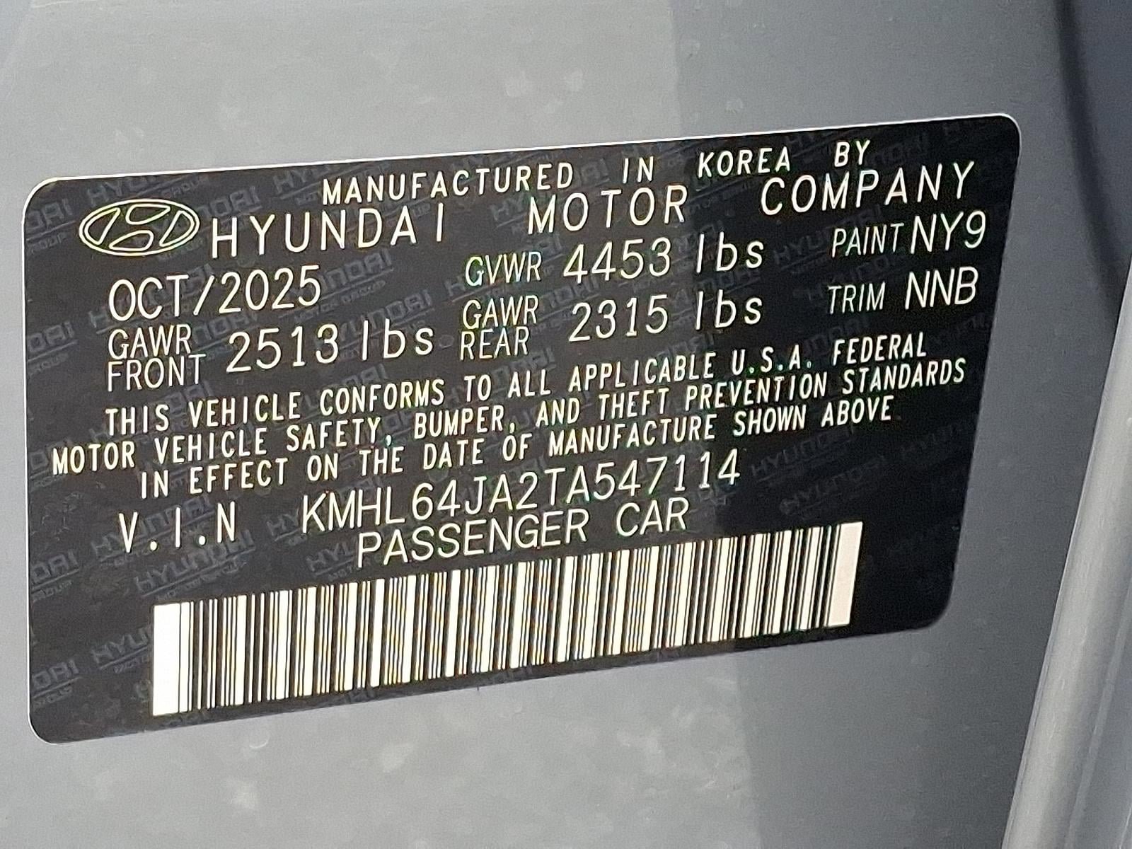 New 2026 Hyundai Sonata SEL image 13