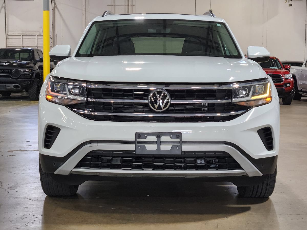 Used 2021 Volkswagen Atlas SE w/ Panoramic Sunroof Package FWD image 3