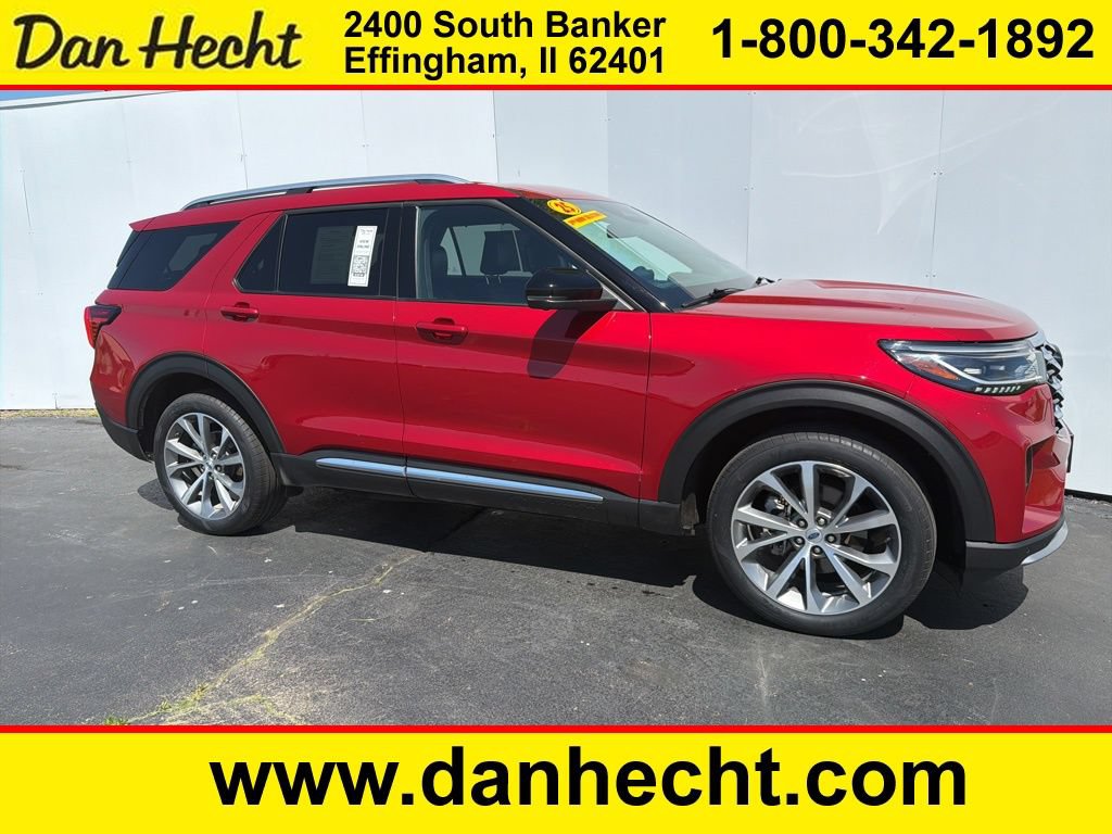 Used 2025 Ford Explorer Platinum w/ Ultimate Package AWD/4WD image 1