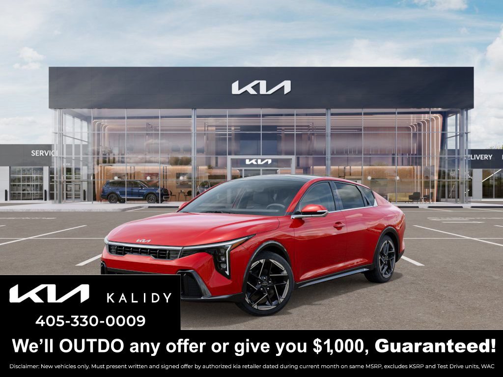 New 2025 Kia K4 GT-Line Turbo w/ GT-Line Sunroof Package FWD image 1