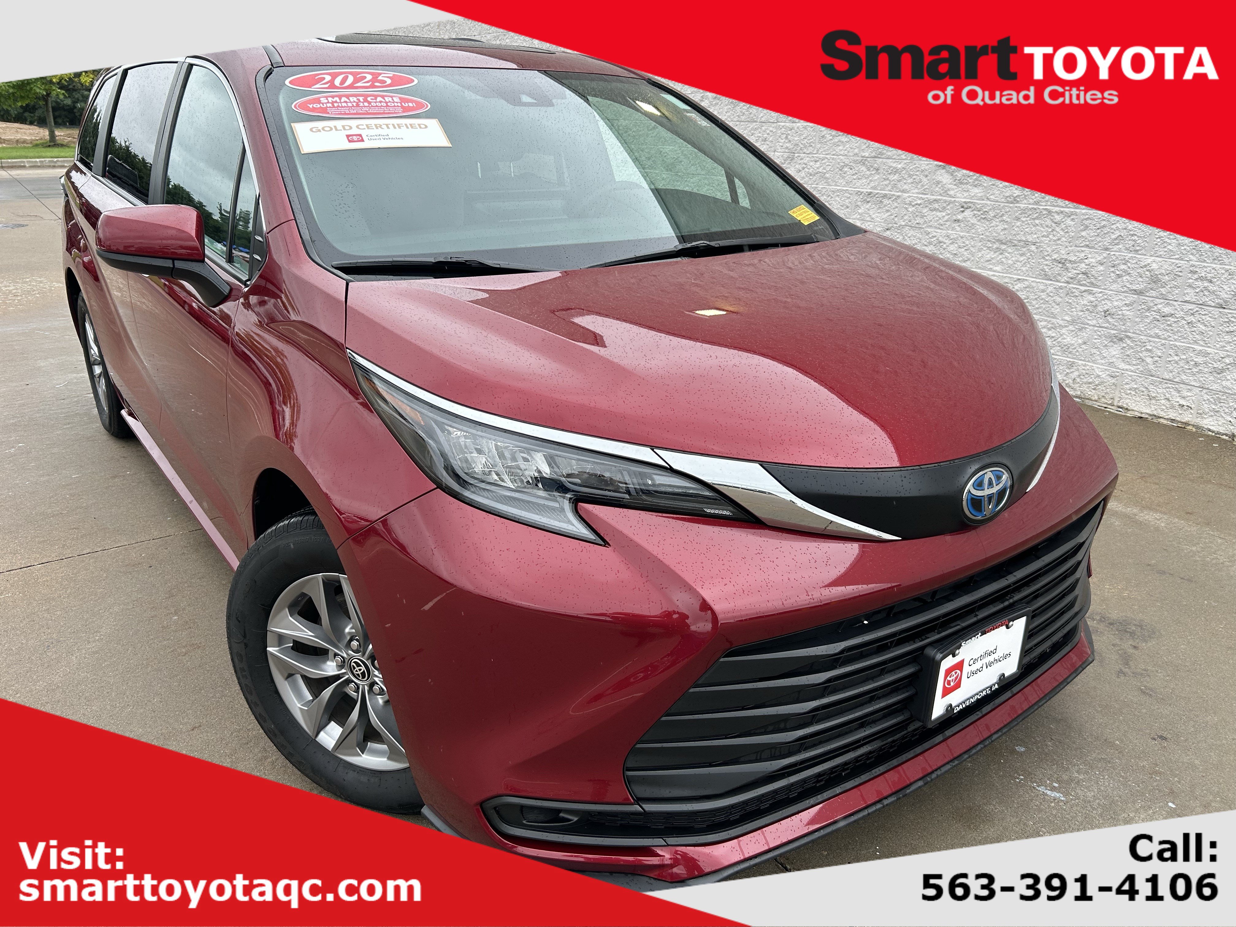 Certified 2025 Toyota Sienna LE w/ LE Plus Package AWD/4WD image 1