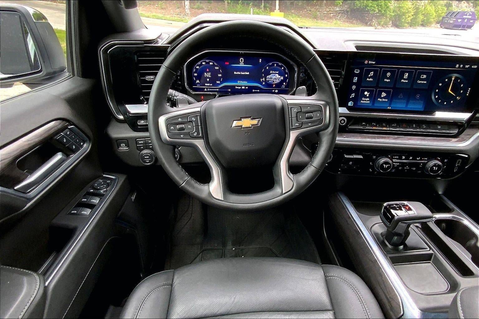 Used 2024 Chevrolet Silverado 1500 LTZ w/ Technology Package AWD/4WD image 5