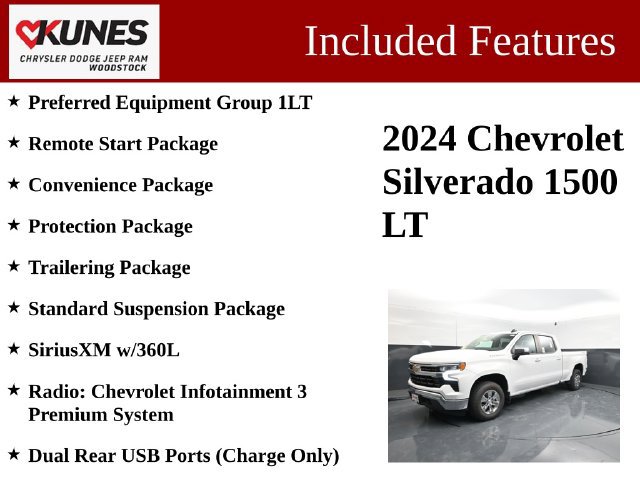 Used 2024 Chevrolet Silverado 1500 LT w/ Protection Package AWD/4WD image 3