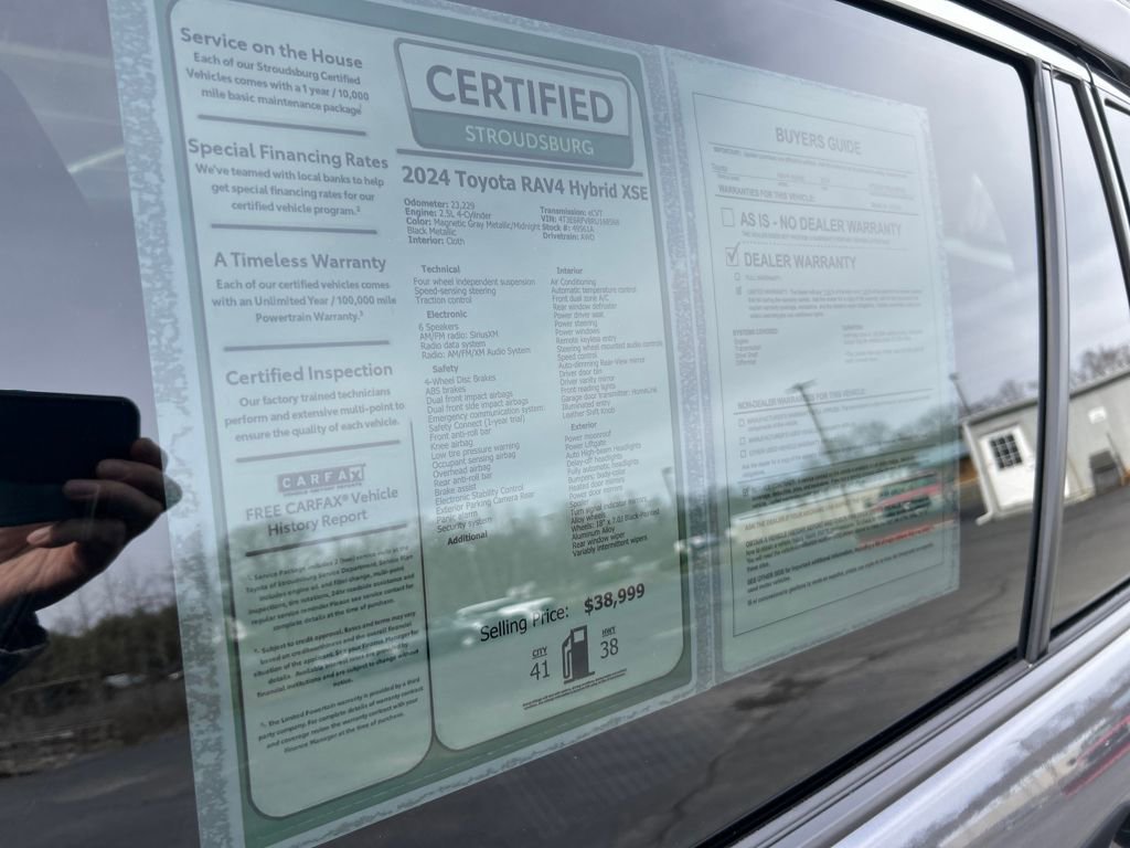 Used 2024 Toyota RAV4 XSE w/ Advanced Technology Package image 26