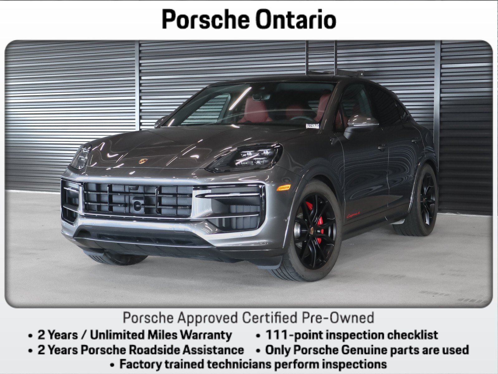 Certified 2026 Porsche Cayenne S