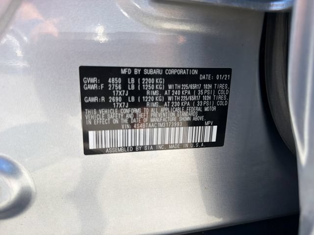 Used 2021 Subaru Outback AWD/4WD image 32
