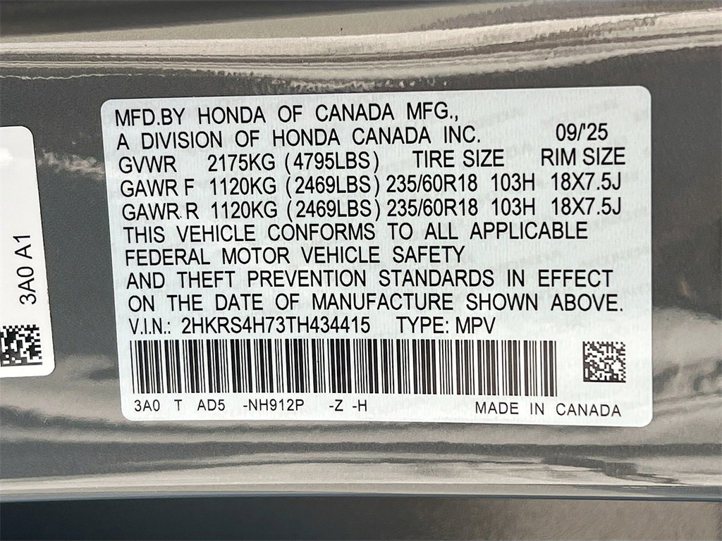 New 2026 Honda CR-V EX-L image 33