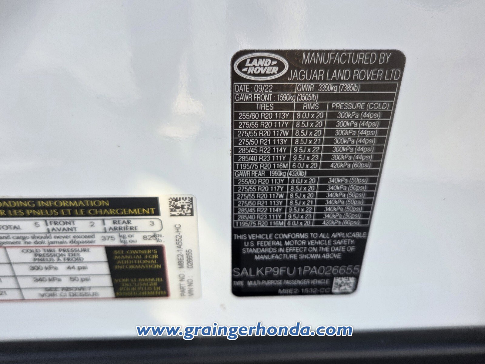 Used 2023 Land Rover Range Rover SE image 17