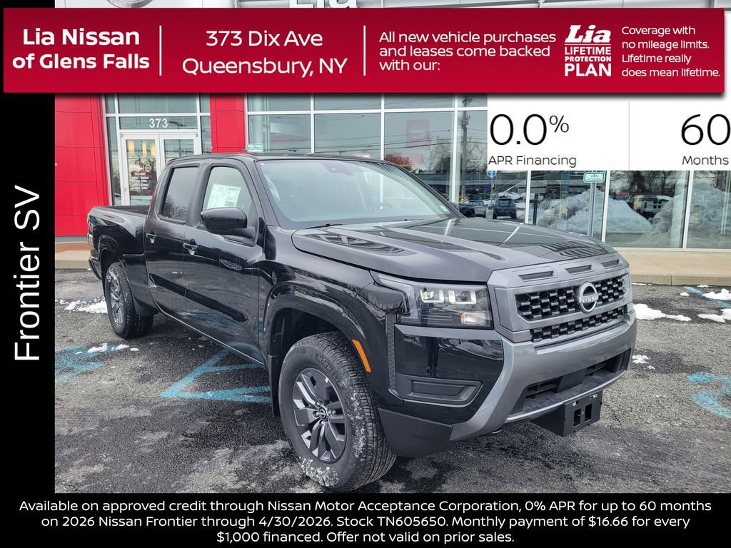 New 2026 Nissan Frontier SV w/ Tow Package