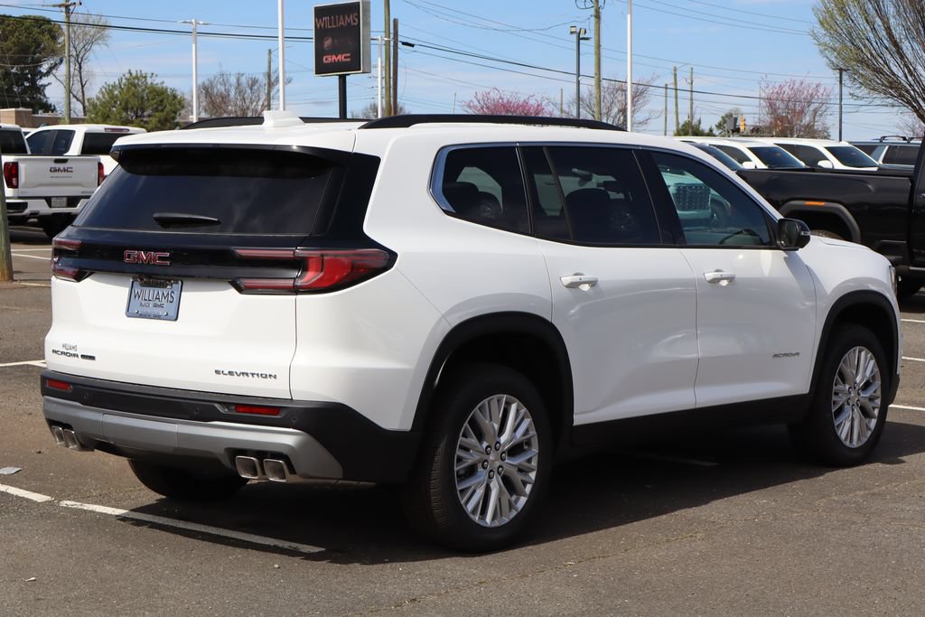 New 2026 GMC Acadia Elevation w/ Elevation Premium Package AWD/4WD image 7