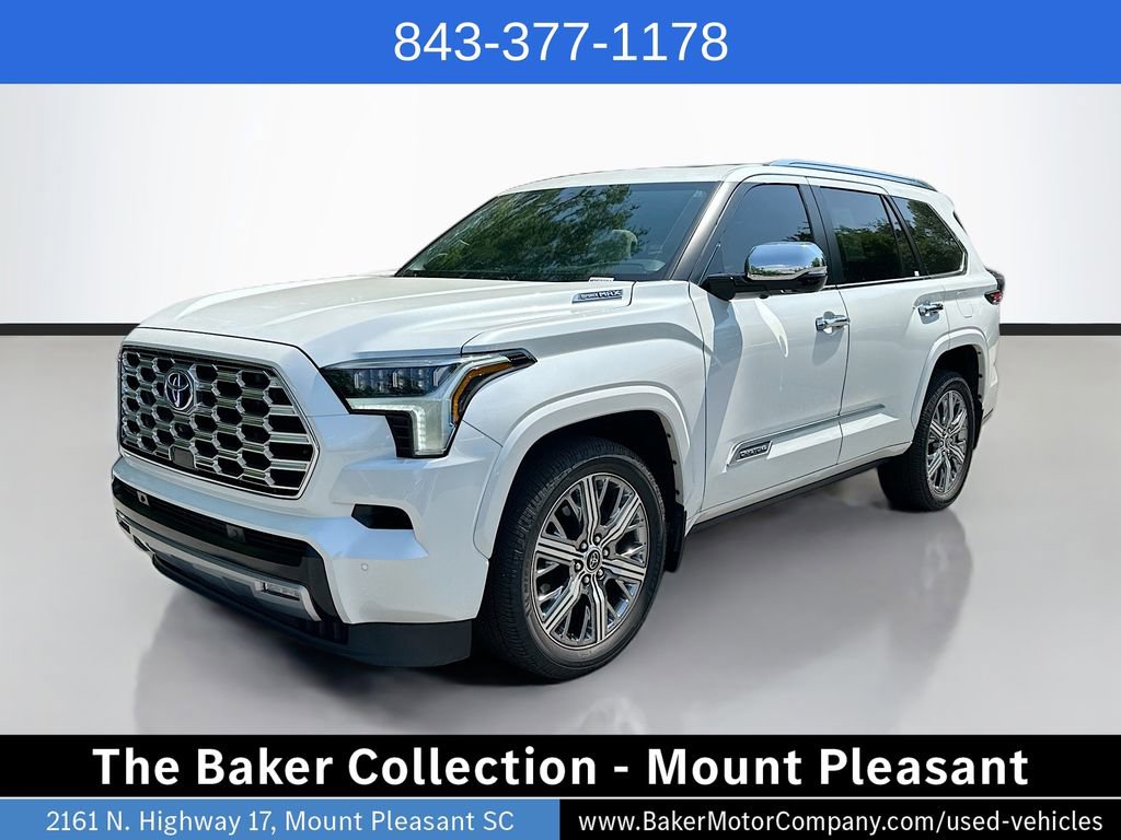 Used 2024 Toyota Sequoia Capstone AWD/4WD image 1