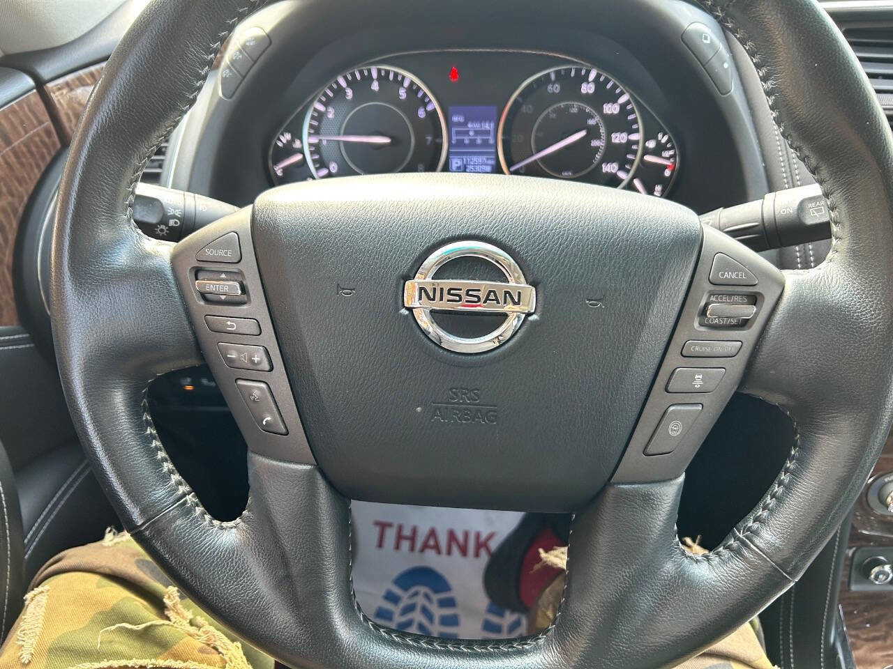 Used 2017 Nissan Armada Platinum w/ Captain Seat Package image 23