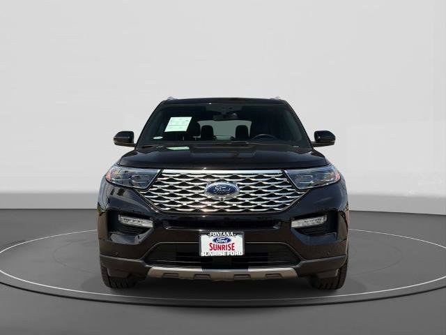 Certified 2022 Ford Explorer Platinum w/ Technology Package AWD/4WD image 3