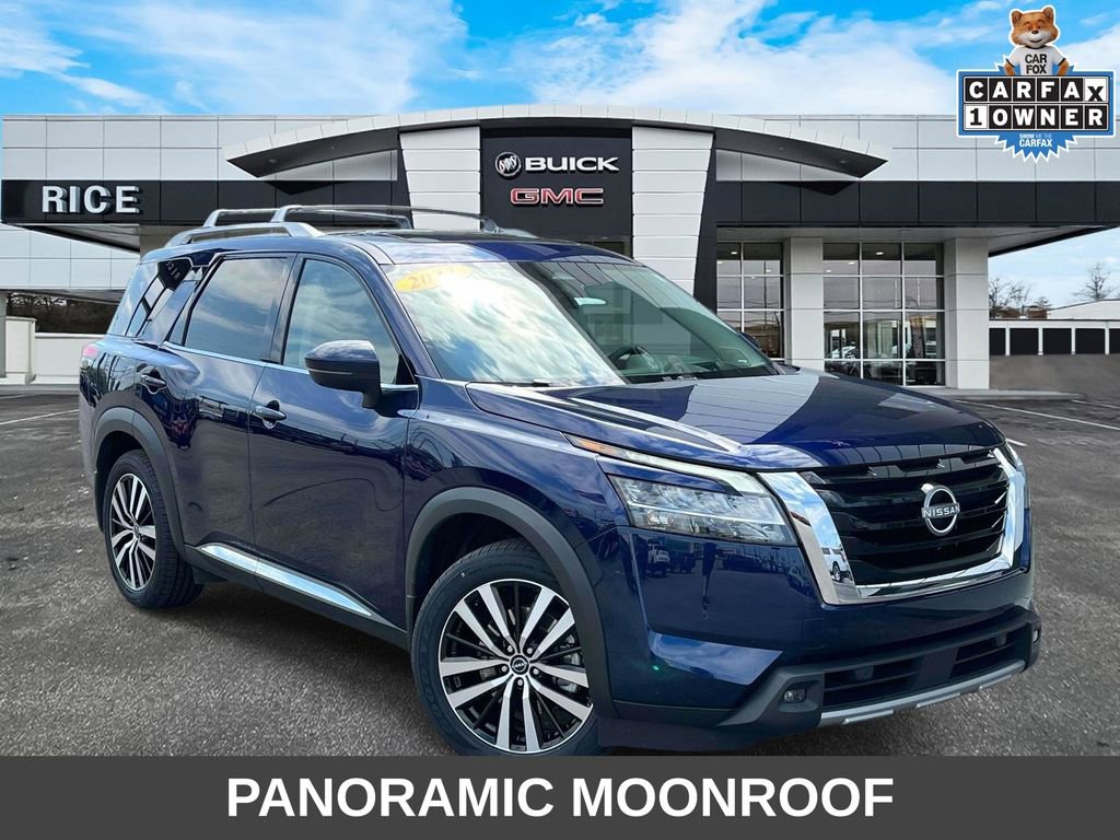 Used 2024 Nissan Pathfinder Platinum w/ Cargo Package AWD/4WD video 1