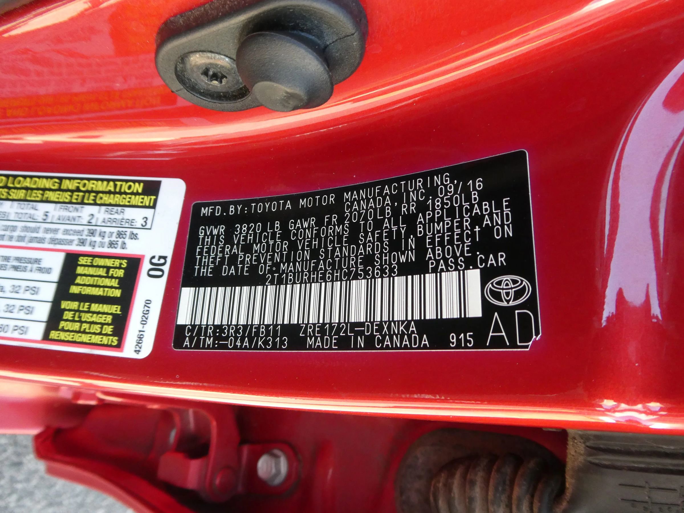 Used 2017 Toyota Corolla LE FWD image 10